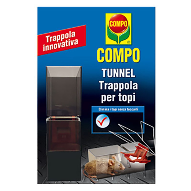 COMPO TUNNEL TRAPPOLA PER TOPI