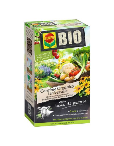 COMPO BIO CONCIME LANA DI PECORA 2kg