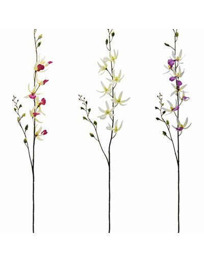 Orchidée de petit bouquet de soie