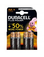 PILE DURACELL PLUS POWER STILO AA 4 piezas