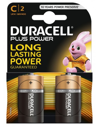 DURACELL PLUS POWER HALF-BACK BATTERIES