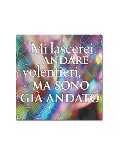 MI LASCEREI ANDARE... - MAGNETICA CANVAS