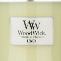Woodwick tarro mediano vela limón