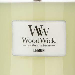 Woodwick medium jar candle lemon