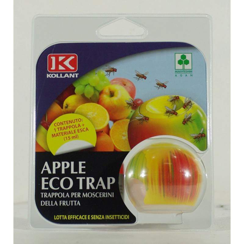 TRAMPA ECOLÓGICA DE MANZANA PARA MOSCAS DE LA FRUTA TRAMPA ECOLÓGICA DE MANZANA PARA MOSCAS DE LA FRUTA