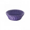 Lilac braided basket