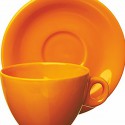 Excelsa Tea Cup con Salsa de Moda Naranja