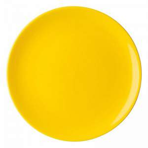 Excelsa Trendy Yellow Flat Plate