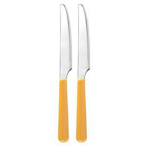 SET 2 COLTELLO TRENDY GIALLO