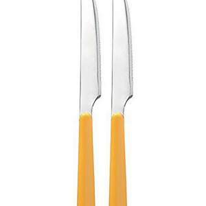 Excelsa Set Stainless Steel Yellow Knives