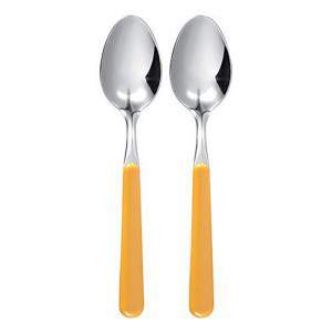 SET 2 SPOON TRENDY YELLOW