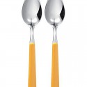 Excelsa set spoons in stainless steel yellow