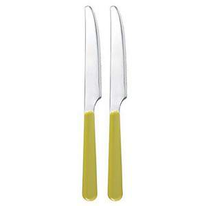 Excelsa Set Stainless Steel Knives Green