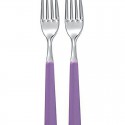 Excelsa Set Stainless Steel Forks Lilac