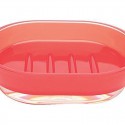 Excelsa red soap dish