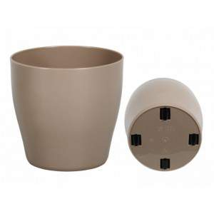 VASO LIVING 30 CM con RULLI AVANA