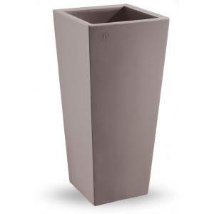 CACHE-POT GENESIS carré HIGH cm 85 TAUPE