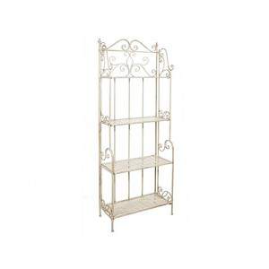 SCAFFALE EMILY Shabby Chic per piante in acciaio anticato