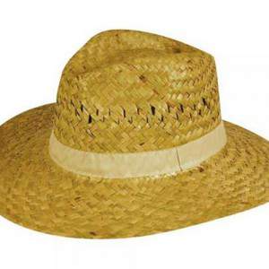 Sombrero de safari Verdemax de paja natural