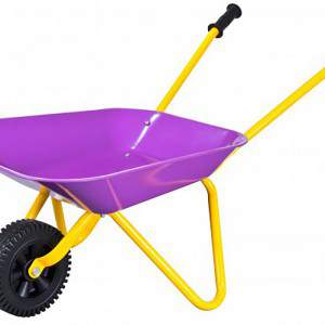 Wheelbarrow niños jardín herramienta de almacenamiento para niños