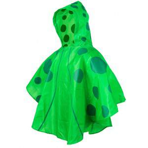 PONCHO IMPERMEABILE VERDE KIDS GARDEN