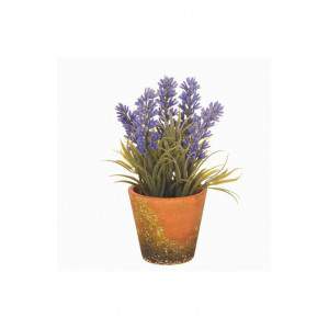 LAVANDA con VASO H15CM