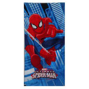 BEACH TOWEL COT SPIDERMAN 70X140 / 300 GSM