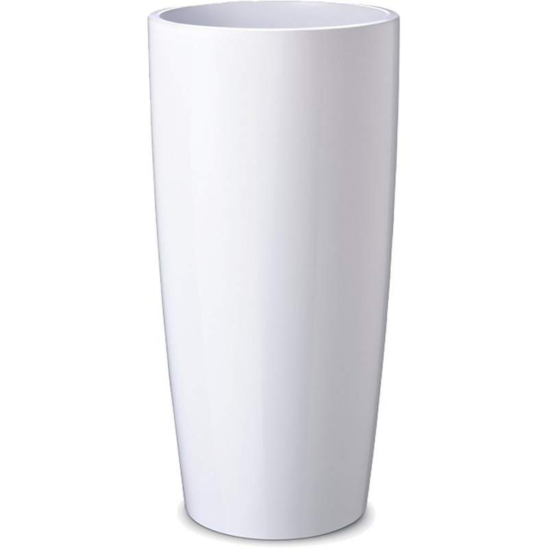 MUSA FIORIERA cm 25X52 BLANCO con CESTELLO MUSA FIORIERA cm 25X52 BLANCO con CESTELLO