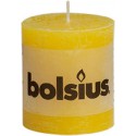 YELLOW RUSTIC CANDLE 80 68