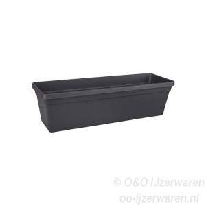 Green basics balcony box black