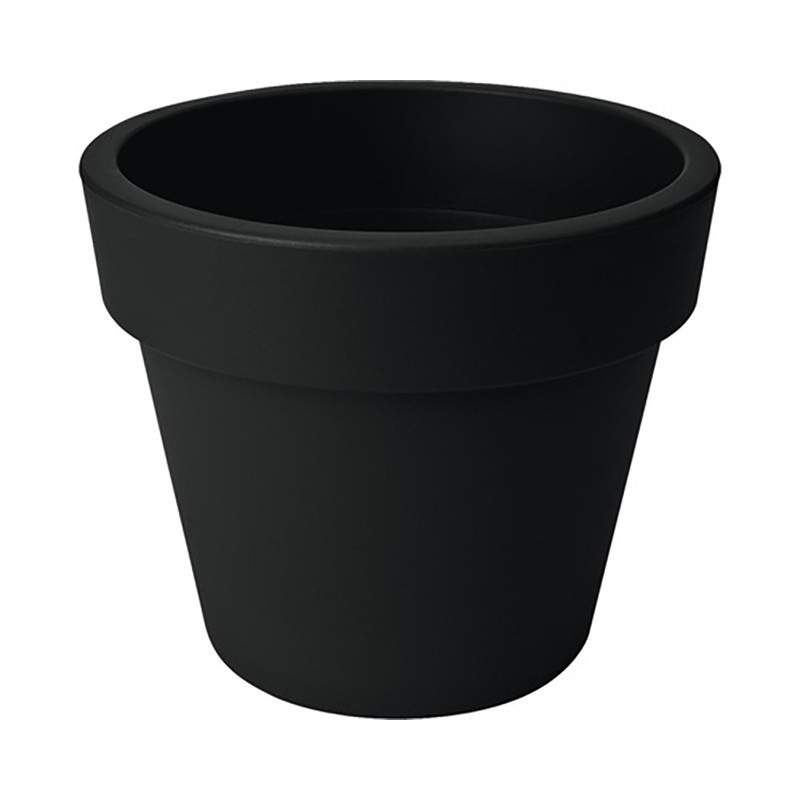 GREEN BASICS TOP PLANTER 40CM LIV NEGRO GREEN BASICS TOP PLANTER 40CM LIV NEGRO