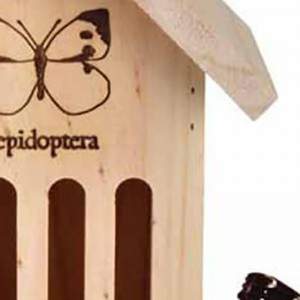 Esschert Diseño Butterfly House Silueta