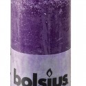 Bolsius pillar candle Rustic purple