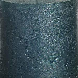 Bolsius rustic metal pillar candle