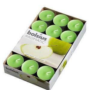 Bolsius scent tealights green apple