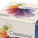 Bolsius Kreationen Box leer klein weiß