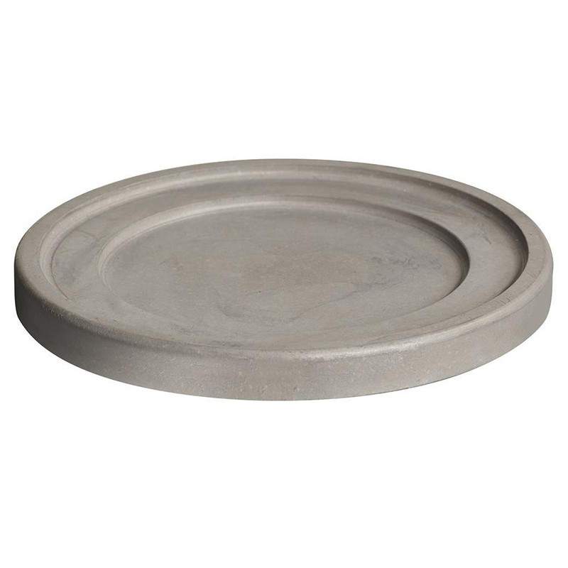 PLAQUE RONDE 3&5 WICK GRY