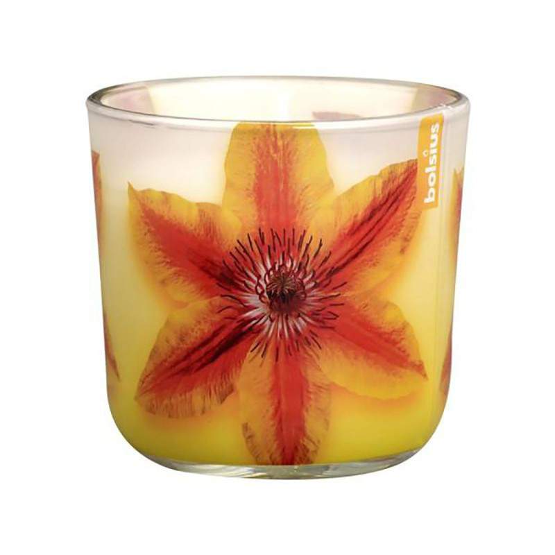 CANDLE "FLOWER" GLASS