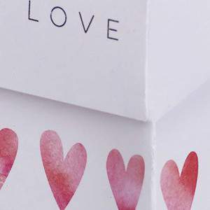 Bolsius Geschenk-Box mit Liebe