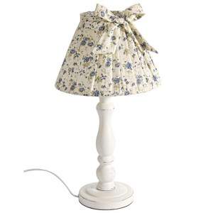 TAV LAMP. ROSELLINE BLUE WOOD H40