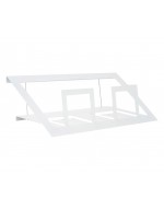 Window box holder white 50 cm