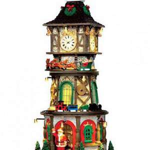Lemax Christmas Clock Tower