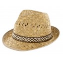 CHAPEAU BORSALINO BEIGE Größe 57