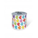 COLORFUL HEARTES TOILET PAPER ROLL