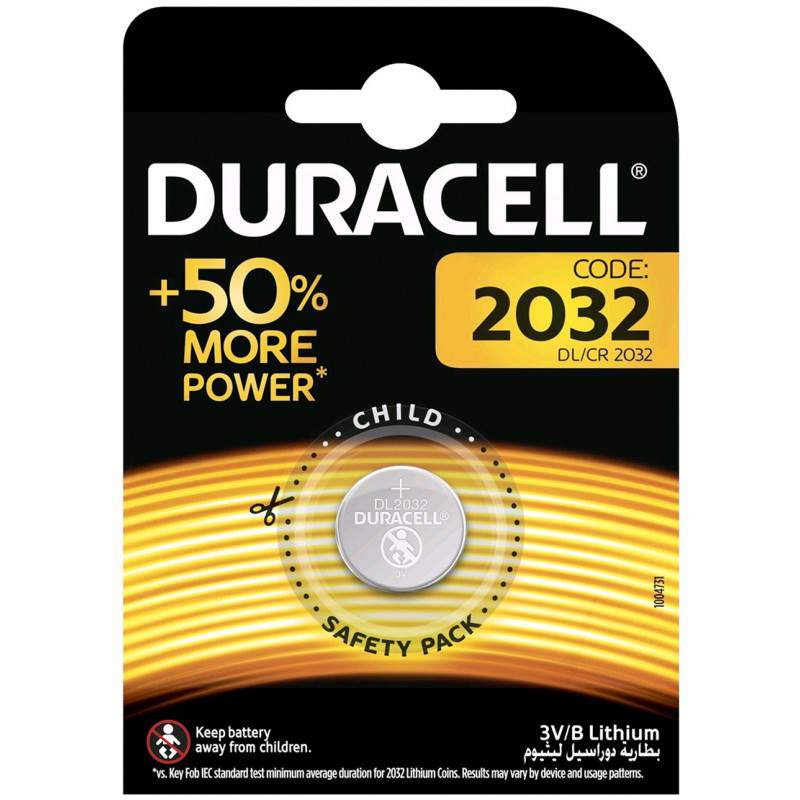 ELECTRÓNICA DURACELL CR2032