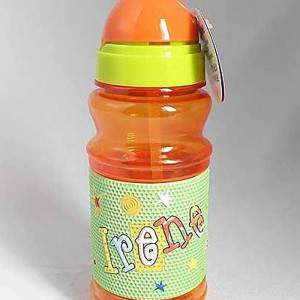 Plastic bottle with name davide sport