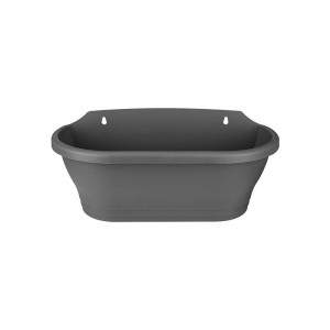 corsica vase wall basket 39cm anthracite