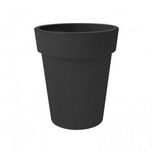 GREEN BASICS TOP PLANTER HAUT 35CM LIV NOIR