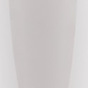 pot de fleurs bruxelles diamant rond 30 cm blanc elho