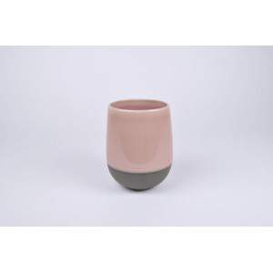 D&M Vase Split Pink 15cm
